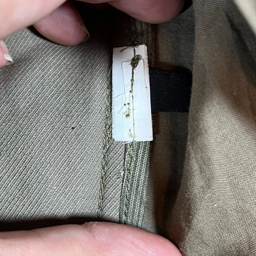 Massimo Dutti XS/S Khaki Green Fall Winter Workwear Preppy Forestcore Blazer NYC